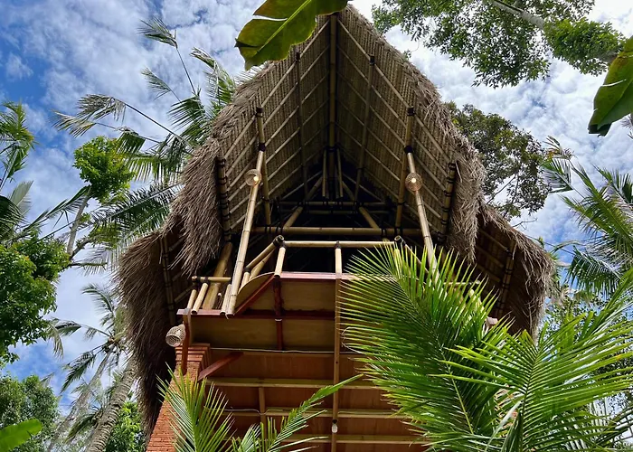 Chalet Rafka Bamboo House With Jungle Views *